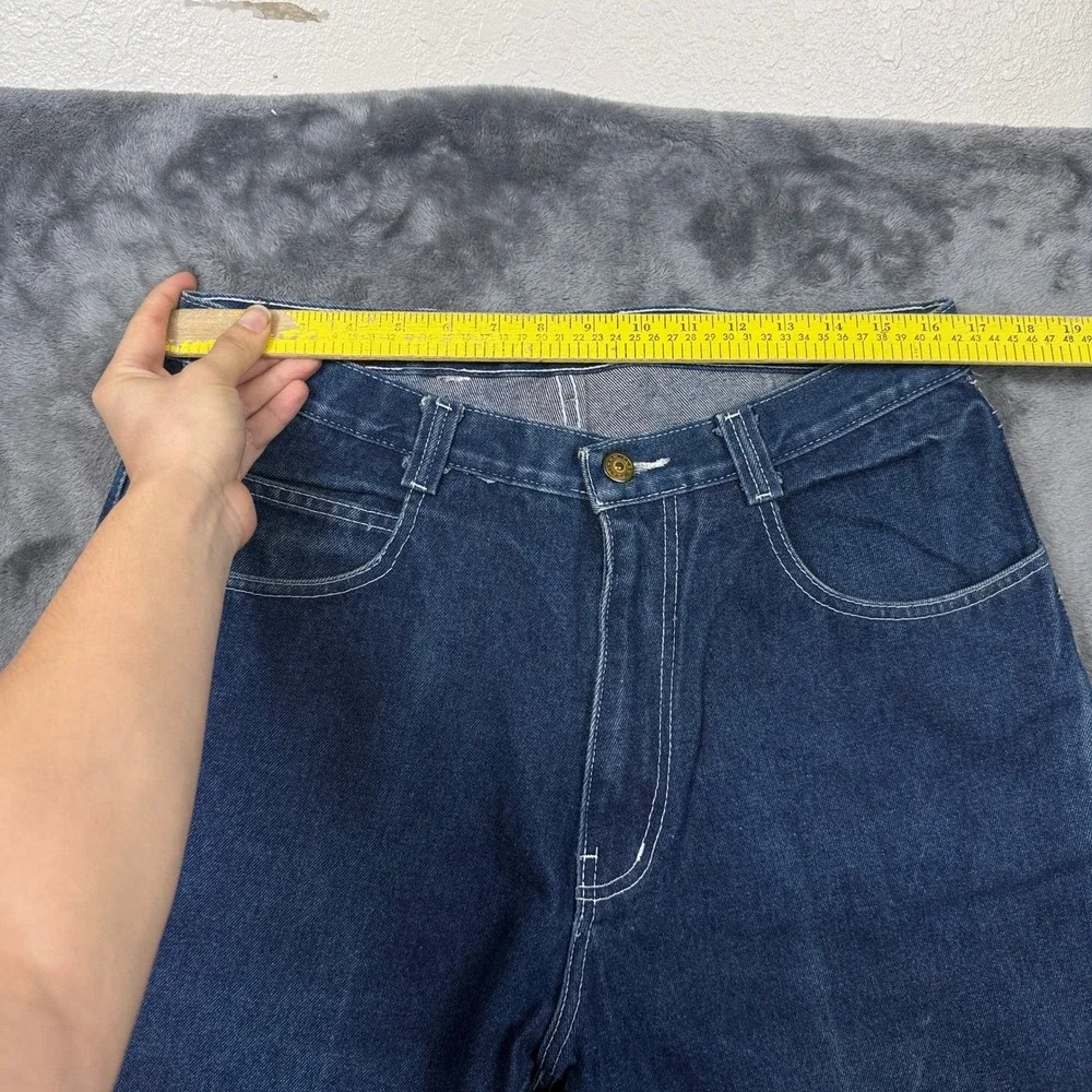 Platinum FUBU Carpenter Jeans Mens 34 Blue Excellent Fat Albert Rudy Vintage 90s